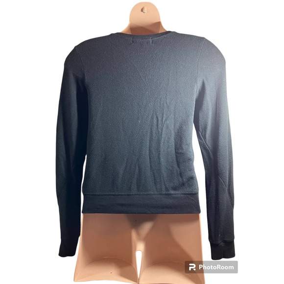 Wildfox Black Pullover Cooking Rule Sweatshirt Small - Picture 2 of 5
